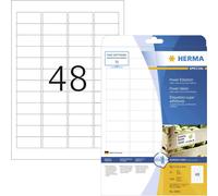 Herma 10902 45.7 x 21.2 mm Carta Bianco 1200 pz. Permanente Etichetta super