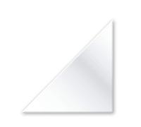 HERMA 1407 - Buste triangolari piccole (75 x 75 mm, pellicola di polipropilene), autoadesive, con 100 angoli adesivi, trasparenti