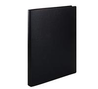 HERMA 19160 - Raccoglitore ad anelli, formato DIN A4, set da 60 pezzi, sottile, 2 anelli, in plastica resistente, larghezza 25 mm, per la scuola e l'ufficio, colore nero traslucido