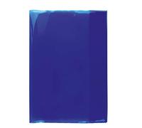 HERMA 19600 - Copertina per quaderni, formato A4, 10 pezzi, in pellicola di polipropilene resistente, lavabile e spessa, set di copertine trasparenti per quaderni scolastici, colorate