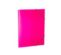 HERMA 19657 - Cartellina portadocumenti formato A4, in plastica resistente, lavabile, resistente, con alette interne e cinghia elastica, per bambini, ragazzi e ragazze