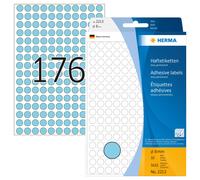 HERMA 2213 Multi-purpose labels/colour dots Ø 8 mm round blue paper matt hand in