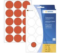 Herma 2272 Etichetta di identificazione a forma di bollino Ø 32 mm Rosso 480 p