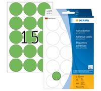 HERMA 2275 Multi-purpose labels/colour dots Ø 32 mm round green paper matt hand