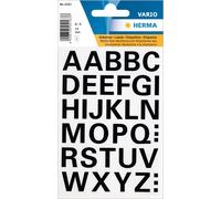HERMA 4163 Letter Stickers A - Z, Weatherproof (Font Size 15 mm, 1 Sheet, Foil)