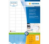 HERMA 4254 etichetta per stampante Bianco Etichetta per stampante autoadesiva (HERMA Premium - laminerede adressem?rk) NEW