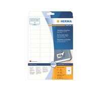 Herma 4346 etichette 45 7 x 21 2 mm carta bianco 1200 pz staccabile etichetta