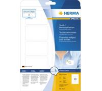 Herma 4412 Etichetta per nome 80 x 50 mm Seta allacetato Bianco 250 pz. Stacca