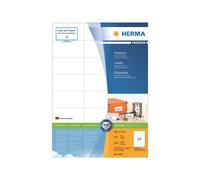 HERMA 4464 Bianco Etichetta per stampante autoadesiva A4 Carta Laser/Inkjet