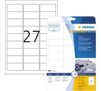 Herma 4511 etichette a4 63.5 x 29.6 mm seta allacetato bianco 540 pz staccabile