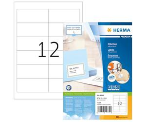HERMA 4669 Etichetta per Stampante Bianco Etichetta per Stampante autoadesiva