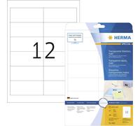 Herma 4682 97 x 42.3 mm Pellicola in poliestere Trasparente 300 pz. Permanente