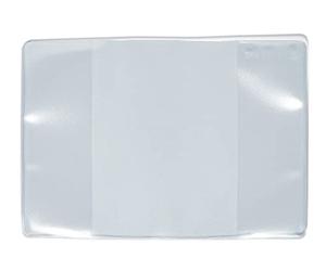 HERMA 5041 - Custodia per 2 carte di credito, trasparente, 25 pezzi, 2 porta badge per la protezione dei documenti in formato DIN A7, in plastica, trasparente