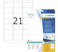 Herma 5074 Etichetta per indirizzo 63.5 x 38.1 mm Carta Bianco 525 pz. Staccab