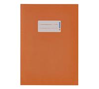 HERMA 5504 copertine per quaderni, formato A5, 10 pezzi, copertina per quaderni con etichetta in carta estremamente resistente e colori intensi, set di copertine per quaderni scolastici, colorati