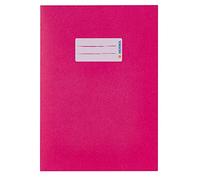 HERMA 5514 - Copertina per quaderni in carta A5, colore rosa, copertina per quaderni scolastici, copertina per quaderni scolastici