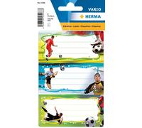 HERMA 5588 Book Labels"Football Player" Self-Adhesive School Labels for Children