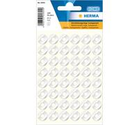 HERMA 5894 Reinforcement Rings, 5 Sheets, Diameter 12 mm, 48 Per Sheet, 240 Stic