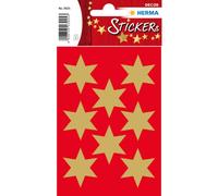 Herma 6-Pointed Stars Sticker Decor (Gold)