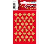 Herma 6-Pointed Stars Sticker Decor (Gold)
