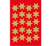 Herma 6-Pointed Stars Sticker Decor (Gold)