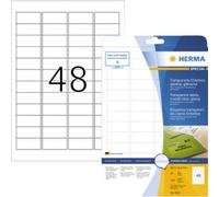 Herma 8016 Etichetta a pellicola 45.7 x 21.2 mm Pellicola, lucida Trasparente