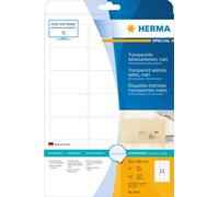 HERMA 8670 etichetta per corrispondenza Trasparente (HERMA Special - adresseetiketter - mat) NEW