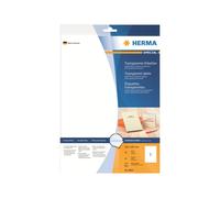 HERMA 8964 Trasparente Etichetta per stampante autoadesiva A4 Ad inchiostro