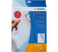 Herma cartoncino fotografico bianco 230x297 25 pz.