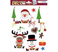 HERMA Christmas Window Stickers., Foil, Christmas Friends, 210 x 297 mm