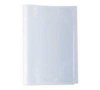 HERMA 19631 Copertina per quaderni, formato A6, trasparente, trasparente, 10 pezzi, in pellicola di polipropilene resistente, lavabile, extra spessa, trasparente, per quaderni scolastici, incolore