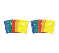 Herma, copertina per quaderni DIN, per quaderni scolastici Copertina DIN A4 Set da 5 (Confezione da 2)