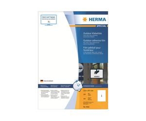 Herma etich. bianche 210X297 50 f. DIN A4 50 pezzi 9501 Etichette 9501