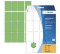 Herma - Etichette adesive permanenti - Grn - 25 x 40 mm 512 etichette (32 foglio x 16) (2455) NEW