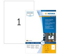 Herma 9543 etichette a4 210 x 297 mm pellicola in polietilene bianco 40 pz a