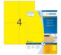 HERMA Etichette per Marcatura, 105 x 148 mm, Etichette Adesive A4 per Stampante,