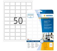HERMA Etichette per Marcatura, 37 x 25 mm, 1250 Etichette A4 Adesive, Bianco