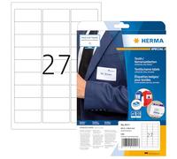 Herma 4511 etichette a4 63.5 x 29.6 mm seta allacetato bianco 540 pz staccabile