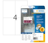 Herma Etichette Resistenti 105x148mm 25 Fogli A4 100 Pezzi 4697-Her Etichette St