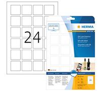HERMA 9642 Self Adhesive QR Code Labels, 24 Labels per A4 Sheet, 25 Sheets, 40 x
