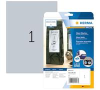 HERMA Etichette universali argento argento, 25 Pezzi