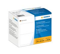 Herma Franking labels double 130x40 1000 pcs.