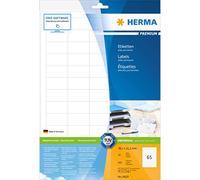 Herma High Quality Permanent Adhesion Premium Labels A4 10 Pieces (White)