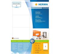 HERMA 4669 - Etichette PREMIUM A4, 97 x 42,3 mm, bianche, permanentemente ade