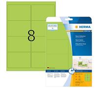 Herma Labels luminous green 99,1x67,7 SuperPrint 200 pcs. - NUOVO
