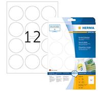Herma Labels white ø 60 SuperPrint 300 pcs. - NUOVO