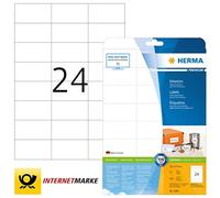 Herma Labels white 70x37 SuperPrint 600 pcs. - NUOVO