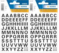 Herma Lettere. 10 mm Nero (Confezione da 2)