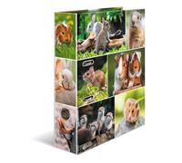 HERMA Lever Arch File Animal Worlds with Rodents Motif, A4, 70 mm Spine, with In