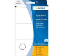 Herma Multi-Purpose Adhesive Labels 100mm (Whte)
